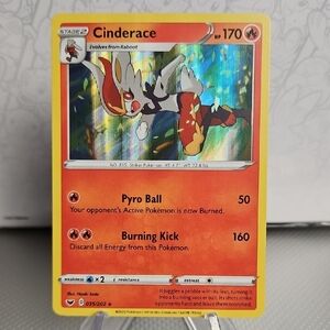 Cinderace 035/202 Pokemon TCG Holo Rare